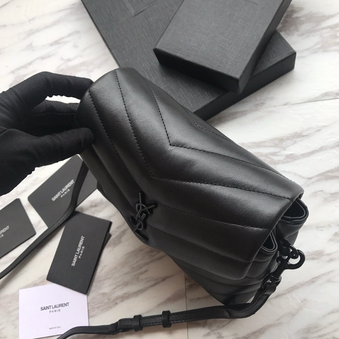 Saint Laurent Loulou Toy Bag All Black