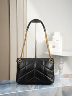 Yves Saint Laurent Lou Lou Puffer Black