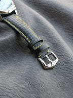 Patek Philippe Calatrava "Ebony" Black Dial With Yellow Accents