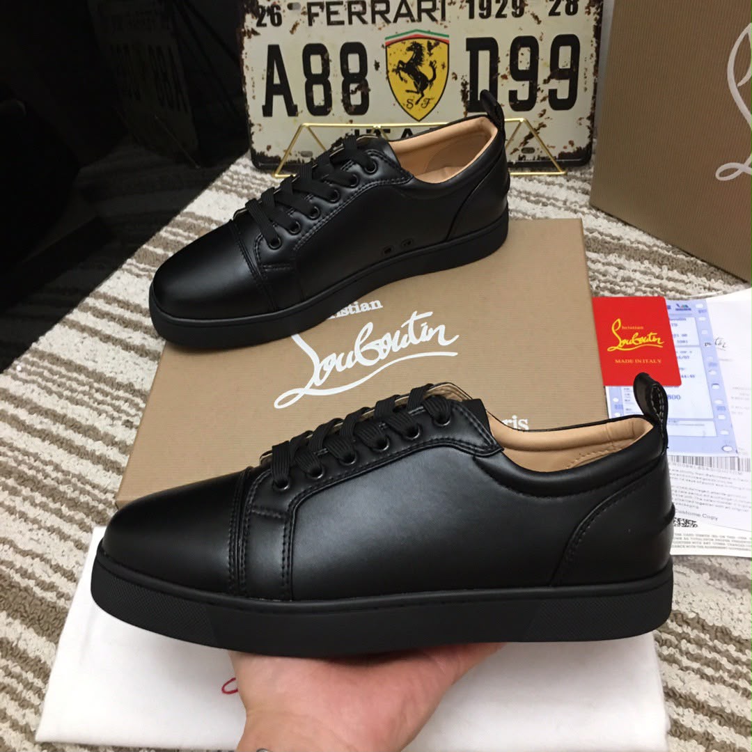 Christian Louboutin Louis Junior Black