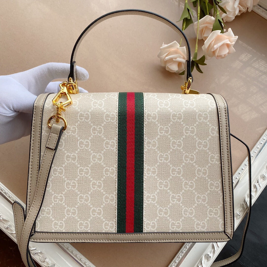 Bolsa GUCCI OPHIDIA SMALL TOP HANDLE BAG. – Manfrim Store