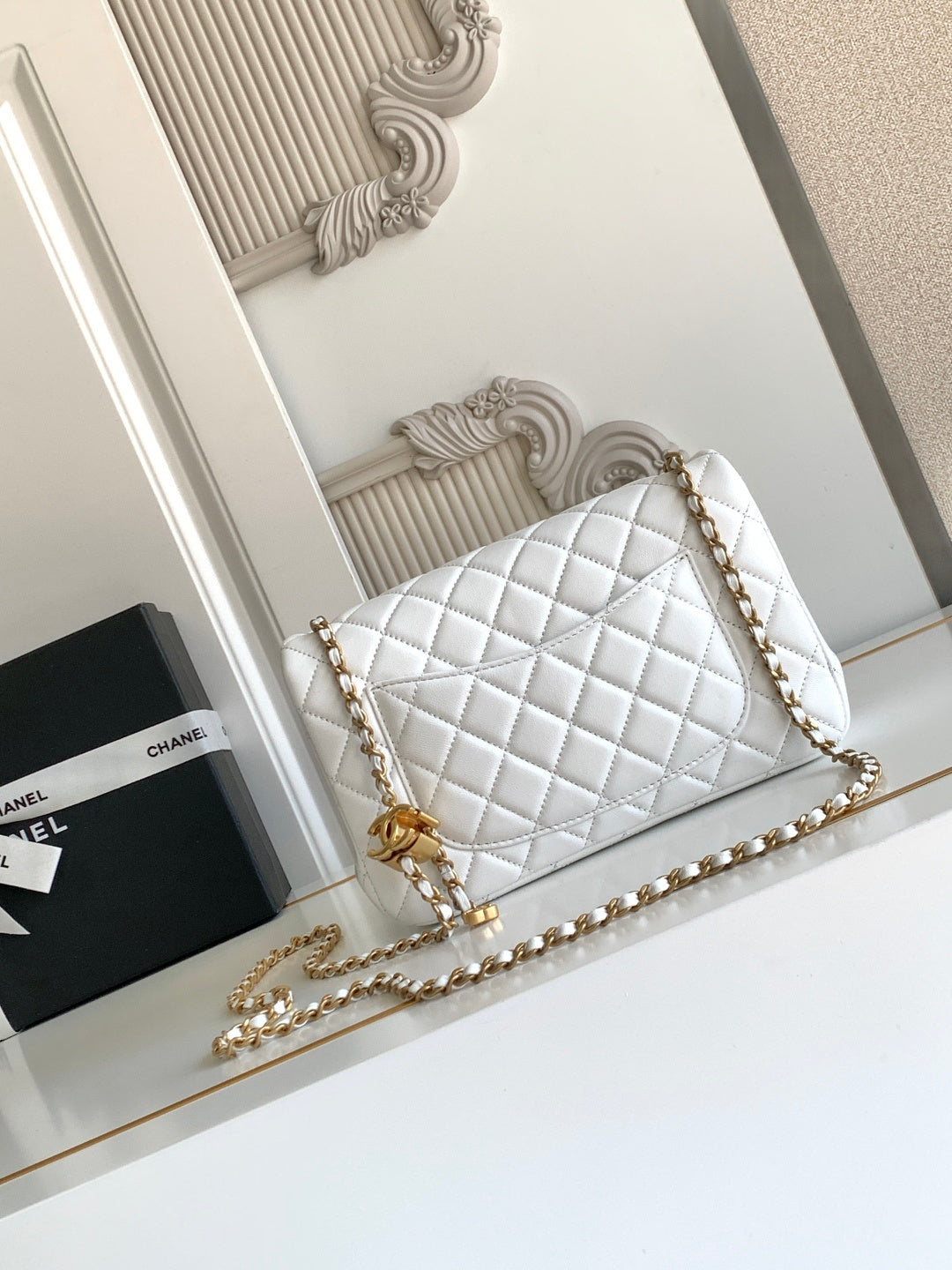 Chanel Classic Double Flap White