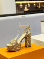 Sandália Louis Vuitton Flatform Maya platform