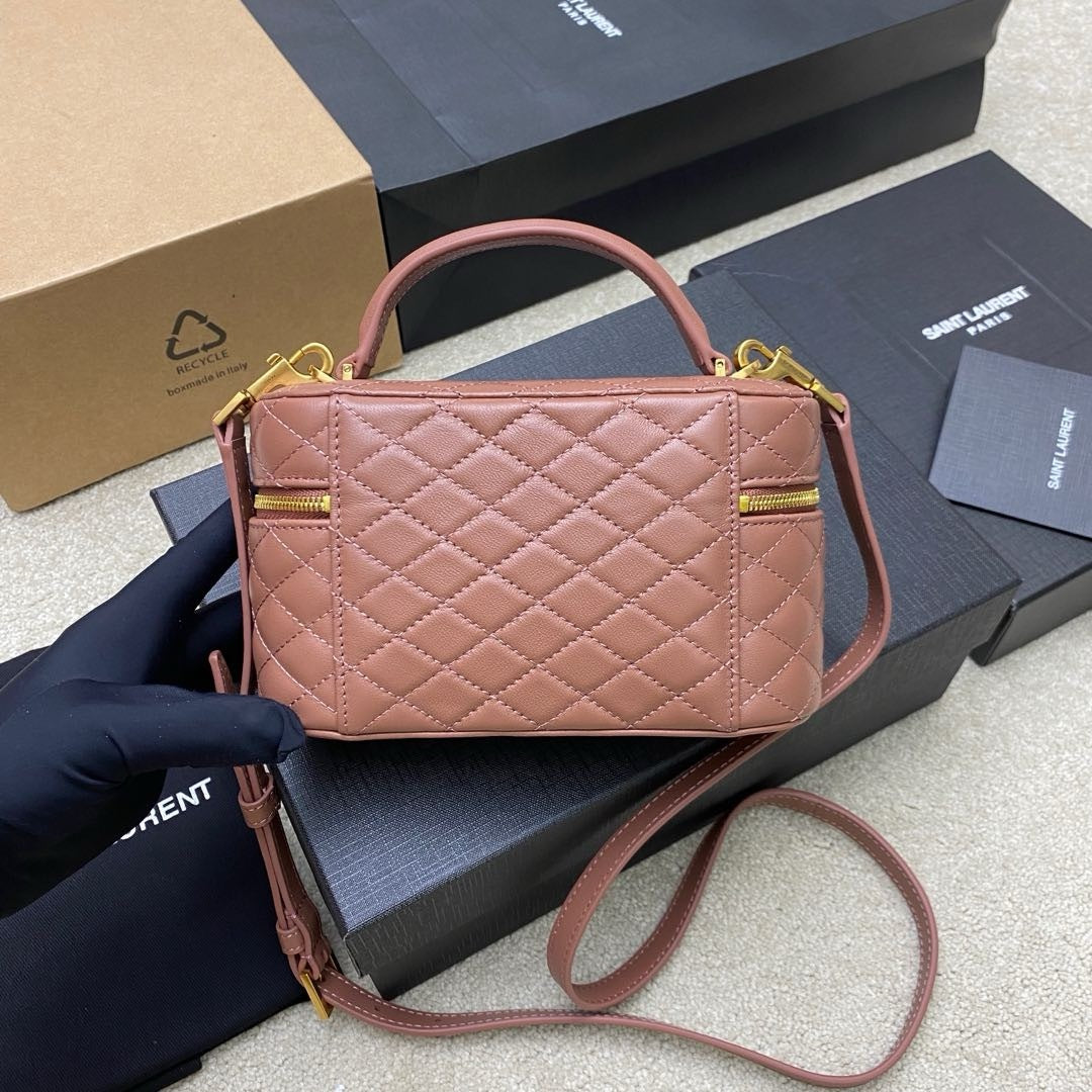 Saint Laurent Gaby Vanity Rosa Queimado