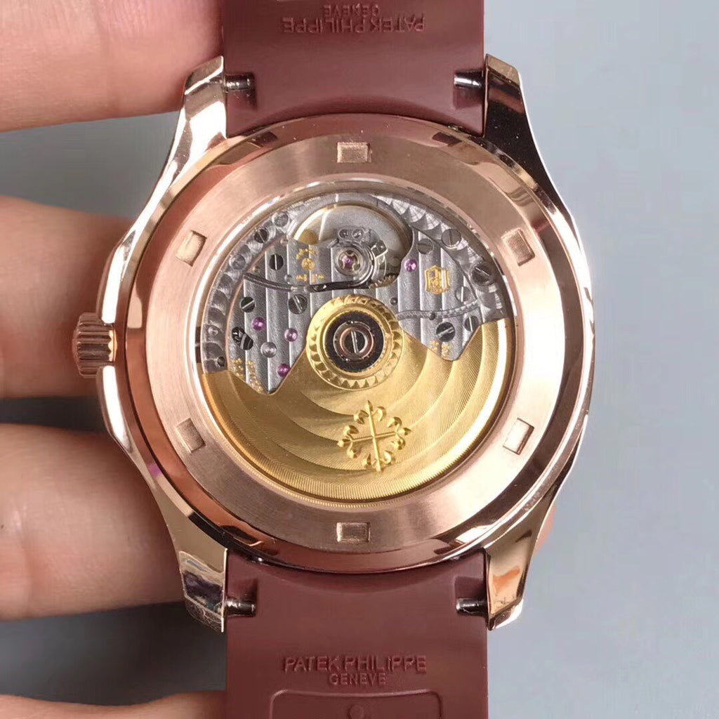 Patek Philippe Aquanaut Chronograph Brown Composite Material Bracelet