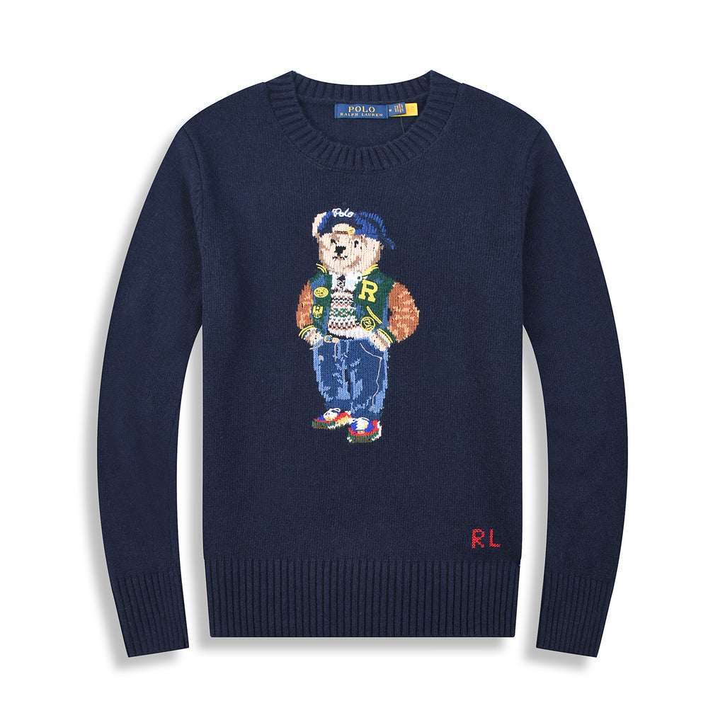 Polo Ralph Lauren Suéter de Tricô Varsity Polo Bear