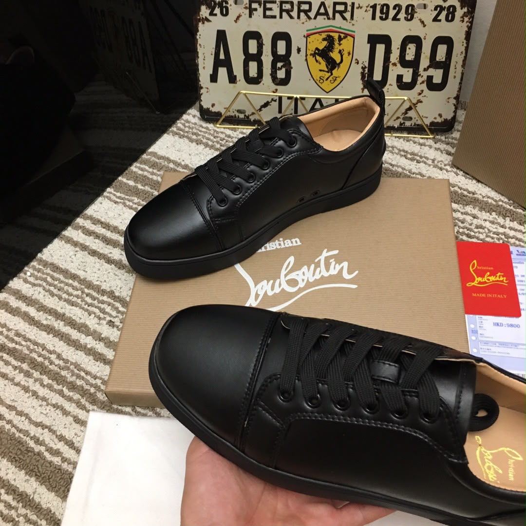 Christian Louboutin Louis Junior Black