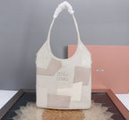 bolsa miu miu  leather patchwork bag
