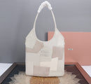 bolsa miu miu  leather patchwork bag