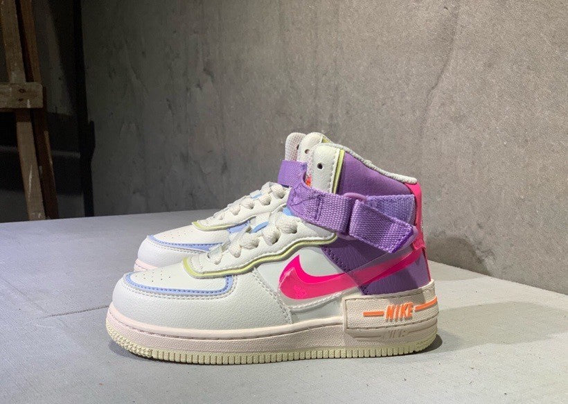 Nike Air Force 1 Shadow purple Infantil