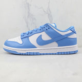 Nike Dunk Low Branco e Azul