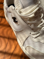 Chanel CC Logo White Sneakers
