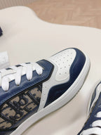 Dior B27 Low Blue Cream Dior Gray Beige Black Dior Oblique Jacquard
