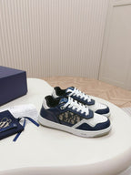Dior B27 Low Blue Cream Dior Gray Beige Black Dior Oblique Jacquard