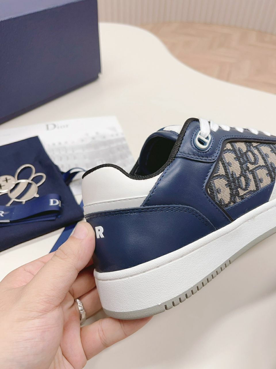 Dior B27 Low Blue Cream Dior Gray Beige Black Dior Oblique