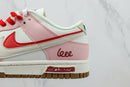 NIKE SB DUNK LOW DUBLO BRANCO ROSA