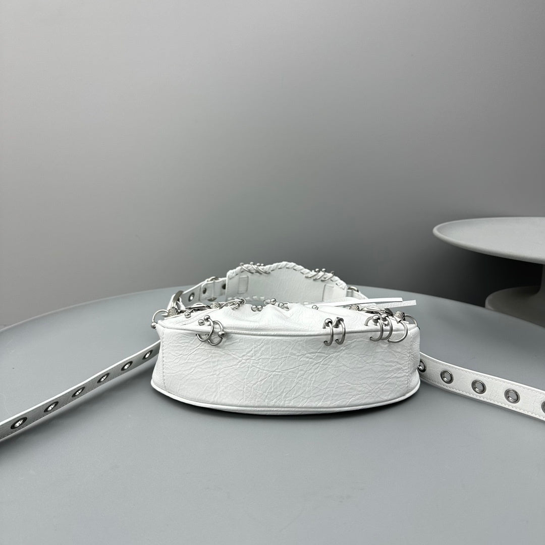 alenciaga Le Cagole XS White