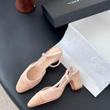 Chanel Slingback Pumps Nude