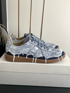 Maison Margiela Replica Low "Hand Painted Navy Canvas/Denim