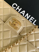 Chanel Classic Double Flap Dourada