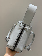 Delvaux Cool Box Mini Bohème White / Black