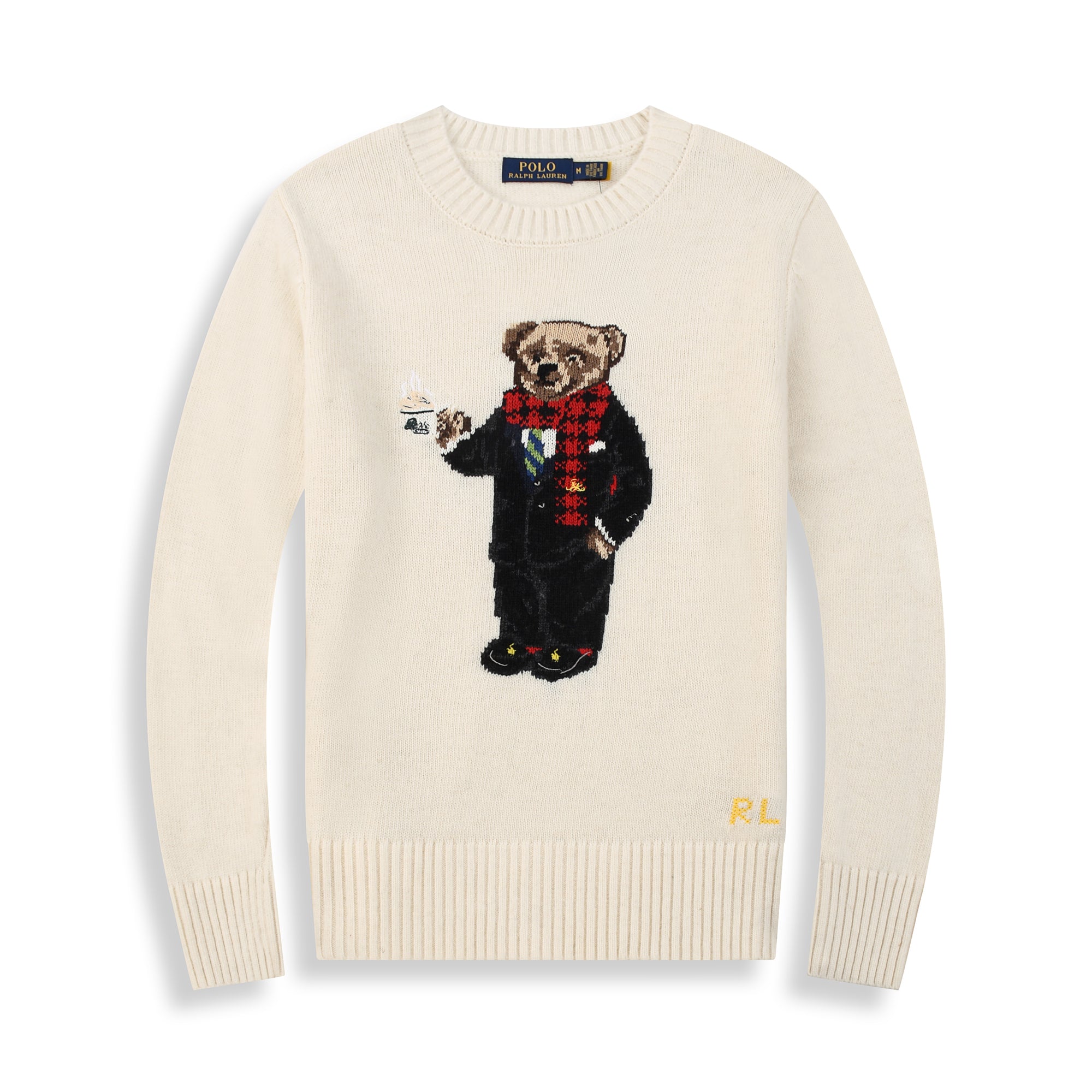 Polo Ralph Lauren Suéter de Tricô Polo Bear (Ralph's Coffee)