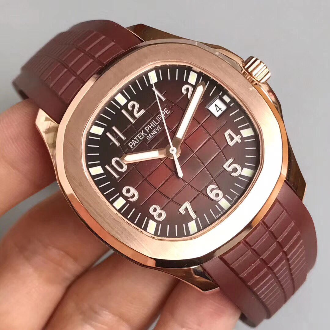 Patek Philippe Aquanaut Chronograph Brown Composite Material Bracelet