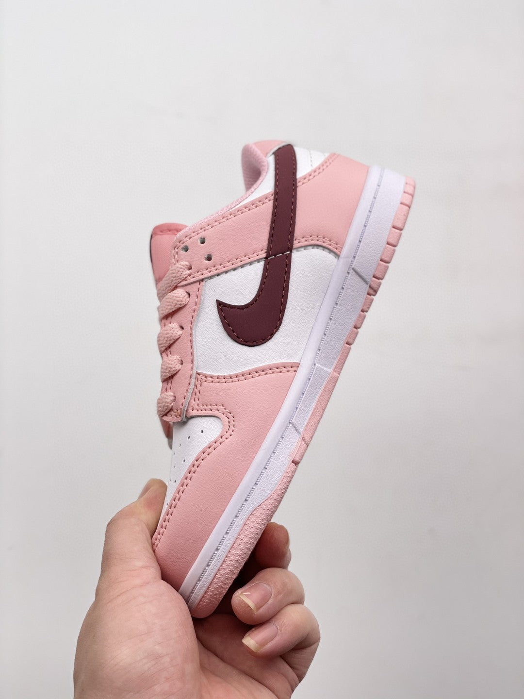 Nike Dunk Low Pink / Brown Infantil