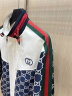 Jaqueta Corta-Vento Gucci GG Monogram Color-Block