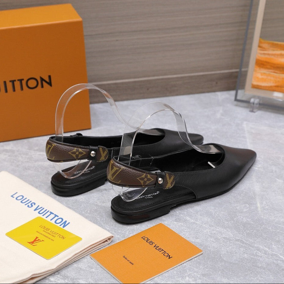 Louis Vuitton Ballerina Legacy Slingback Black