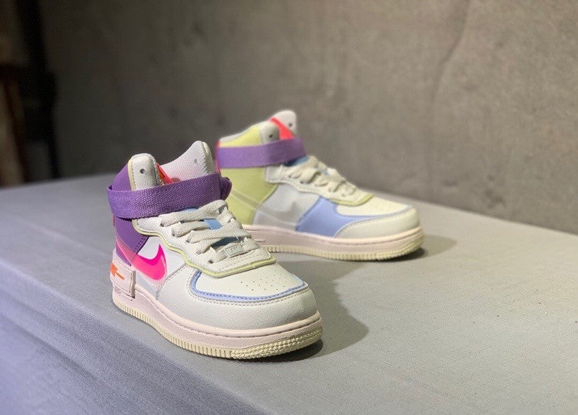 Nike Air Force 1 Shadow purple Infantil