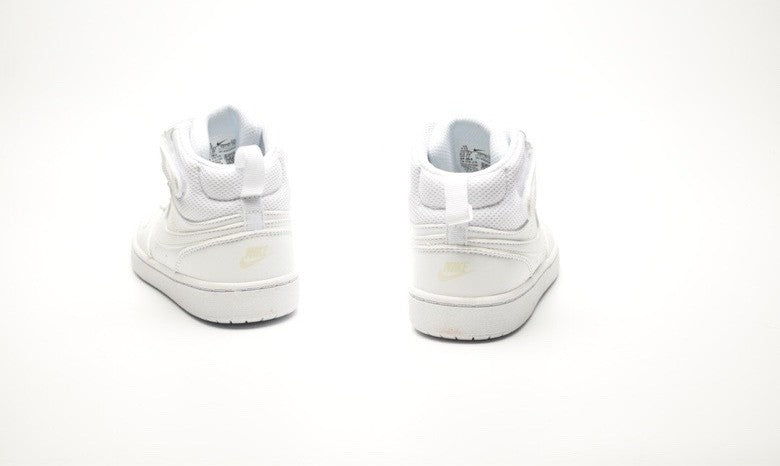 Nike Court Borough Mid 2 White Infantil