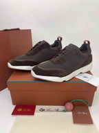 Loro Piana Modular Walk Suede Brown