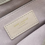 Saint Laurent Jamie Shoulder Bag Off White Ferragens Douradas