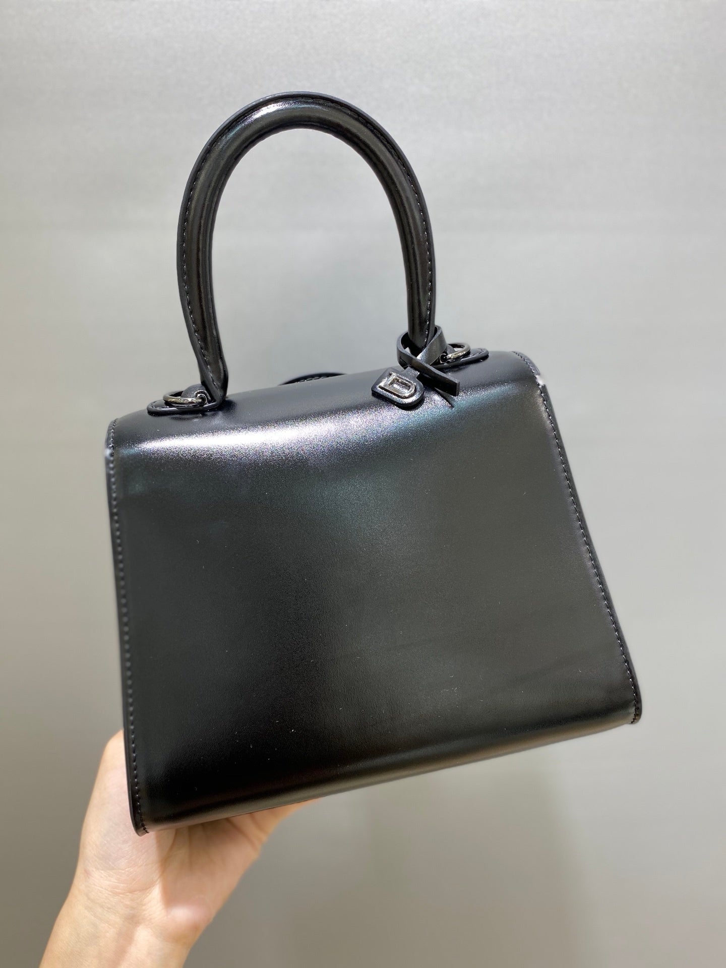 Delvaux Brillant L'Humour Lettering Black
