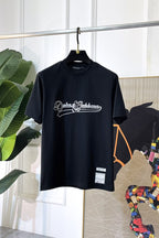 Dolce & Gabbana Embroidered Cotton T-Shirt Athletic Department Collection)