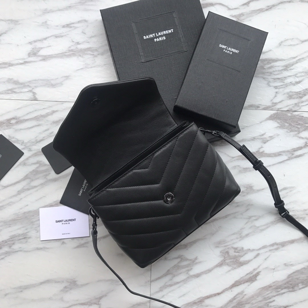 Saint Laurent Loulou Toy Bag All Black