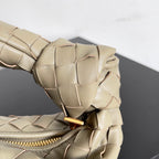 Bottega Veneta Mini Jodie knot Travertine