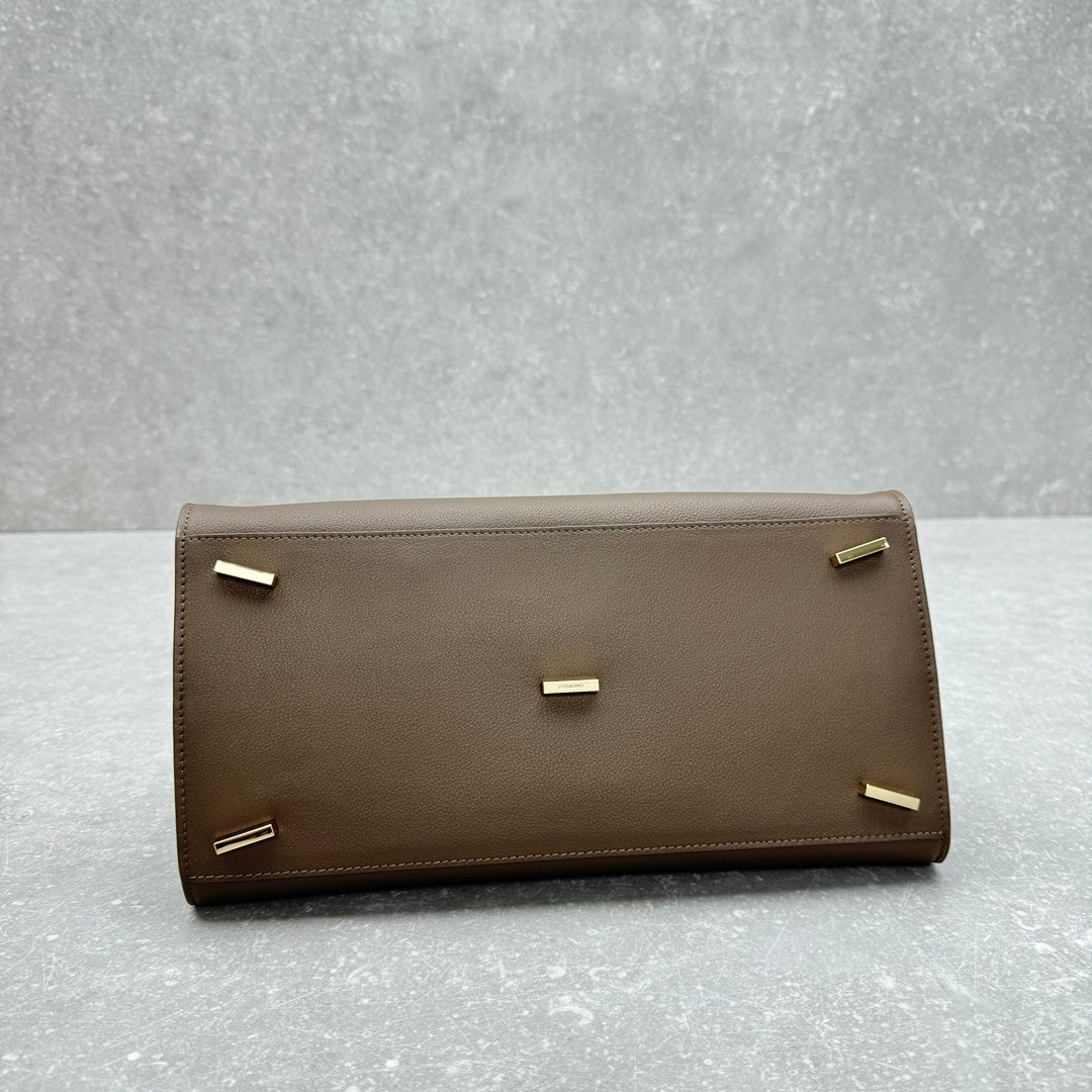 bolsa tote Ferragamo Hug Brown