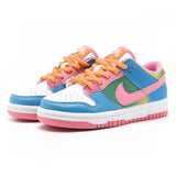 Nike Dunk Low  Surfista Prateado Infantil