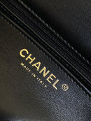 Mini Flap Bag Black Top  Handle CHANEL