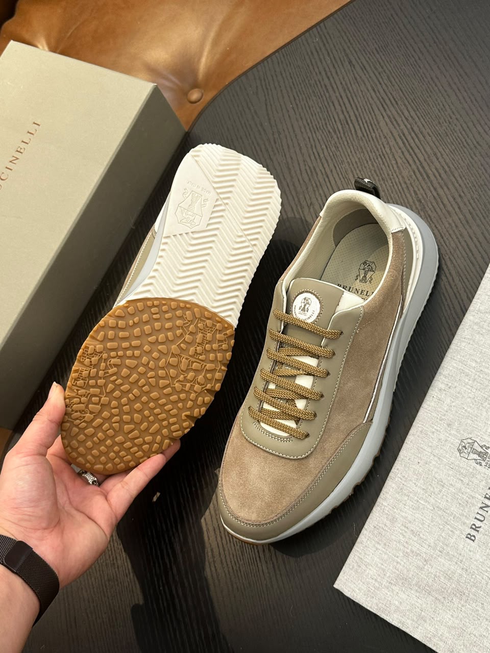 Tênis Brunello Cucinelli Low-Top Runner
