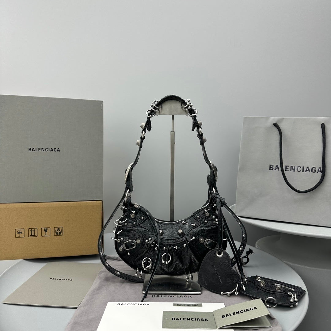 alenciaga Le Cagole XS Black