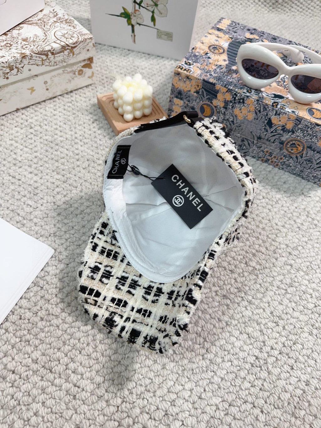 Boné Chanel (Pronta entrega)