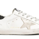Golden Goose Super-Star com gliter preto