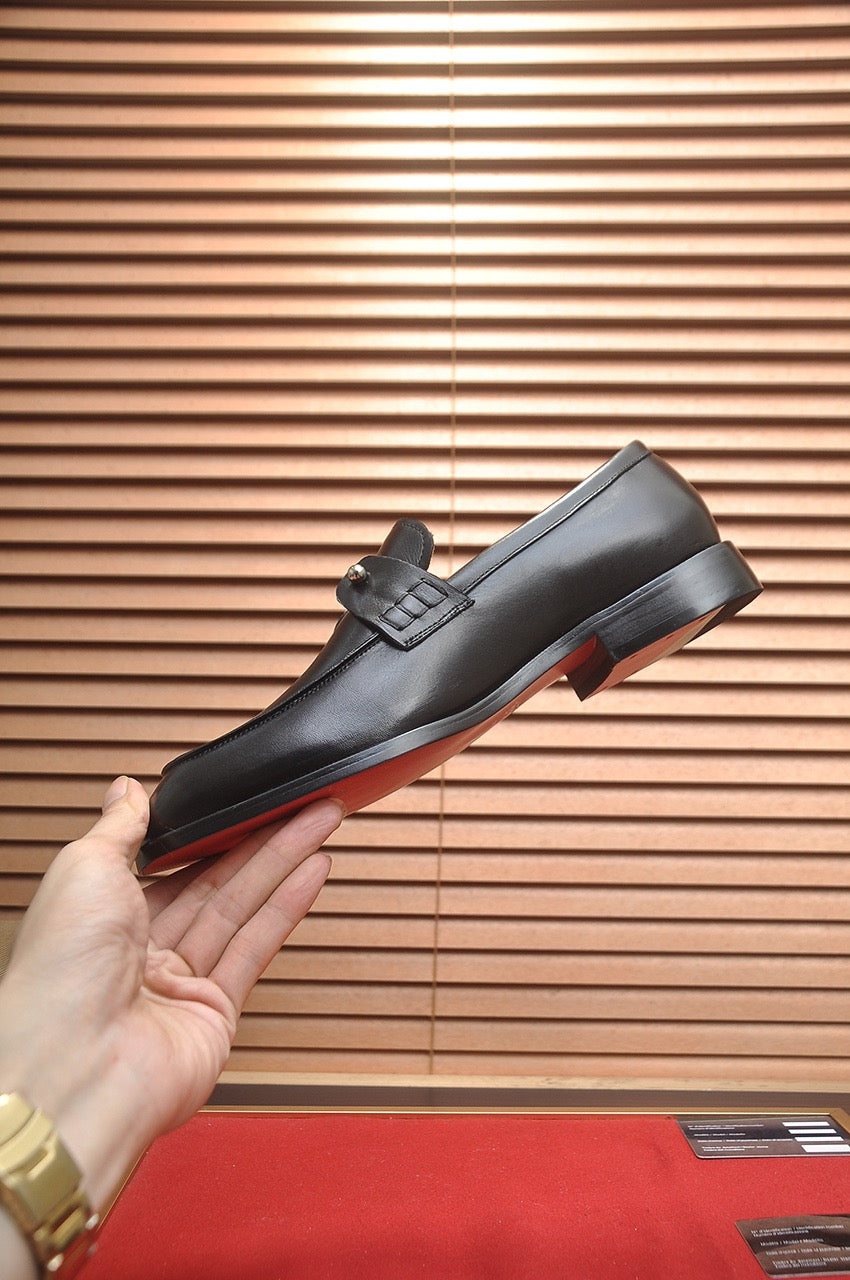 Christian Louboutin Mocassim Chambelimoc  Black .