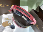 Delvaux Pin Mini Bucket Black / Pink