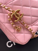 Chanel Classic Double Flap Pink