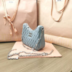 Miu Miu Wander Matelassé Shoulder Bag