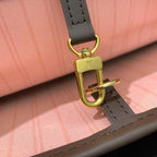 LV Neverfull GM Bag Marrom Estampa Damier Ebene